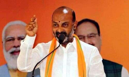 Bandi to start one more round of Praja Sangrama Yatra
