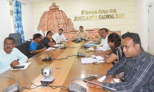 Chief Secretary evaluations Kanti Velugu development