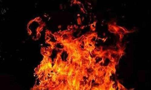 Fire bursts out in a personal health center in Kukatpally