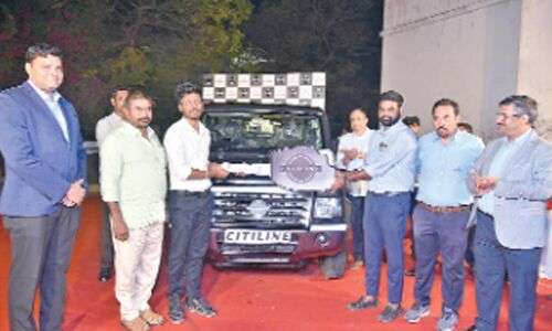 Hyderabad: Force Motors releases very first 10-seater MUV Citiline