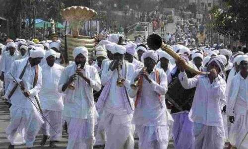 Nagoba Jatara starts in Adilabad