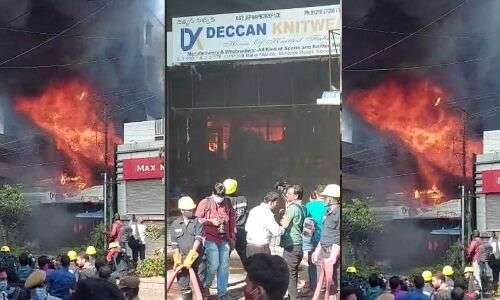 Secunderabad fire mishap: People of bordering locations left as blaze proceeds