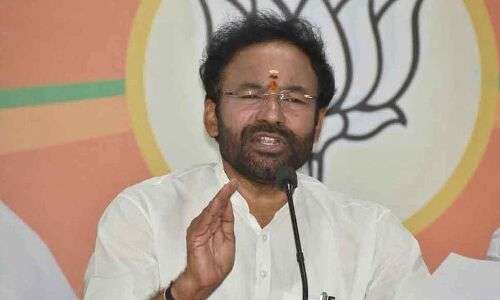 Slums not creating regardless of city producing extra income: Kishan Reddy