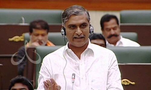 ‘Abki Bar Kisan Sarkar’ mirrors throughout the country: Harish Rao