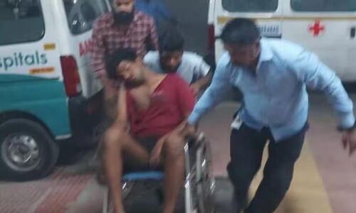 ABVP & SFI students friction in Hyderabad Central University