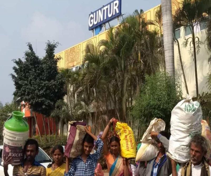 As troubled farmers move from Kurnool, education and learning is taking a rear seats