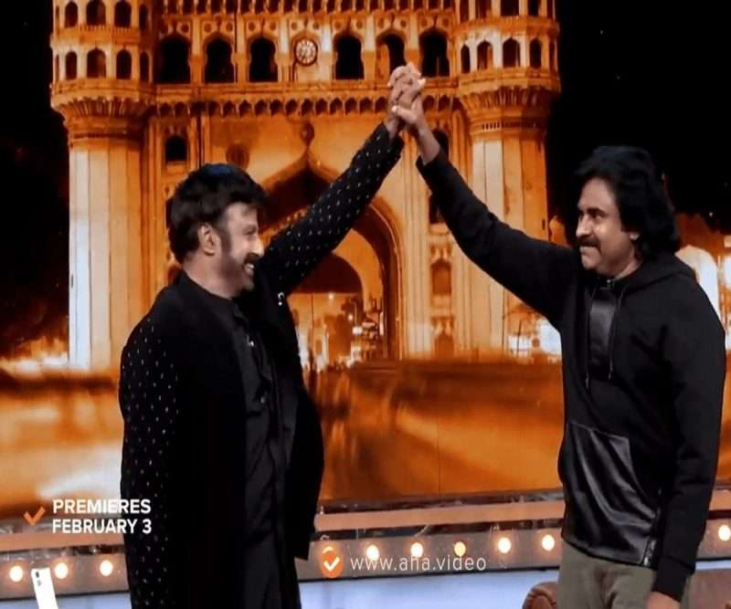 Balakrishna makes unrefined comment on a registered nurse on his talk program with Pawan Kalyan