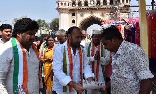  Congress takes on BJP, BRS and MIM in Hyderabad with the ‘Haath Se Haath Jodo’ political campaign