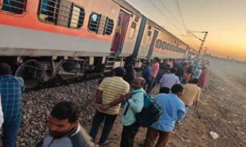 Godavari Express hinders; close cut for travelers