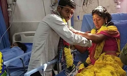 Hyderabad: Nuptials on infirmary plot of ground in which plants are growing