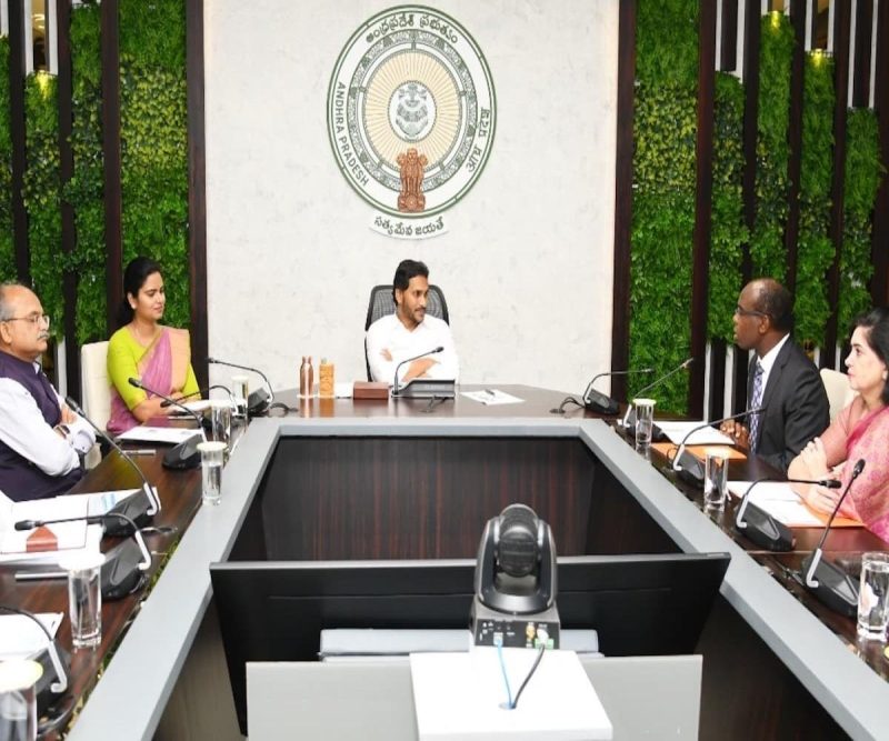 Andhra CM Jagan briefed by World Bank team on project progress