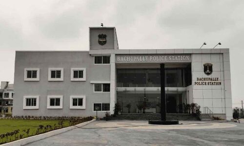 Aurobindo donates INR 3.5 crore towards the construction of Bachupally Police Station.