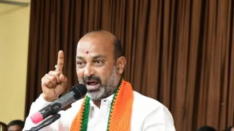 Bandi Sanjay reveals what the government is showing as fear now.