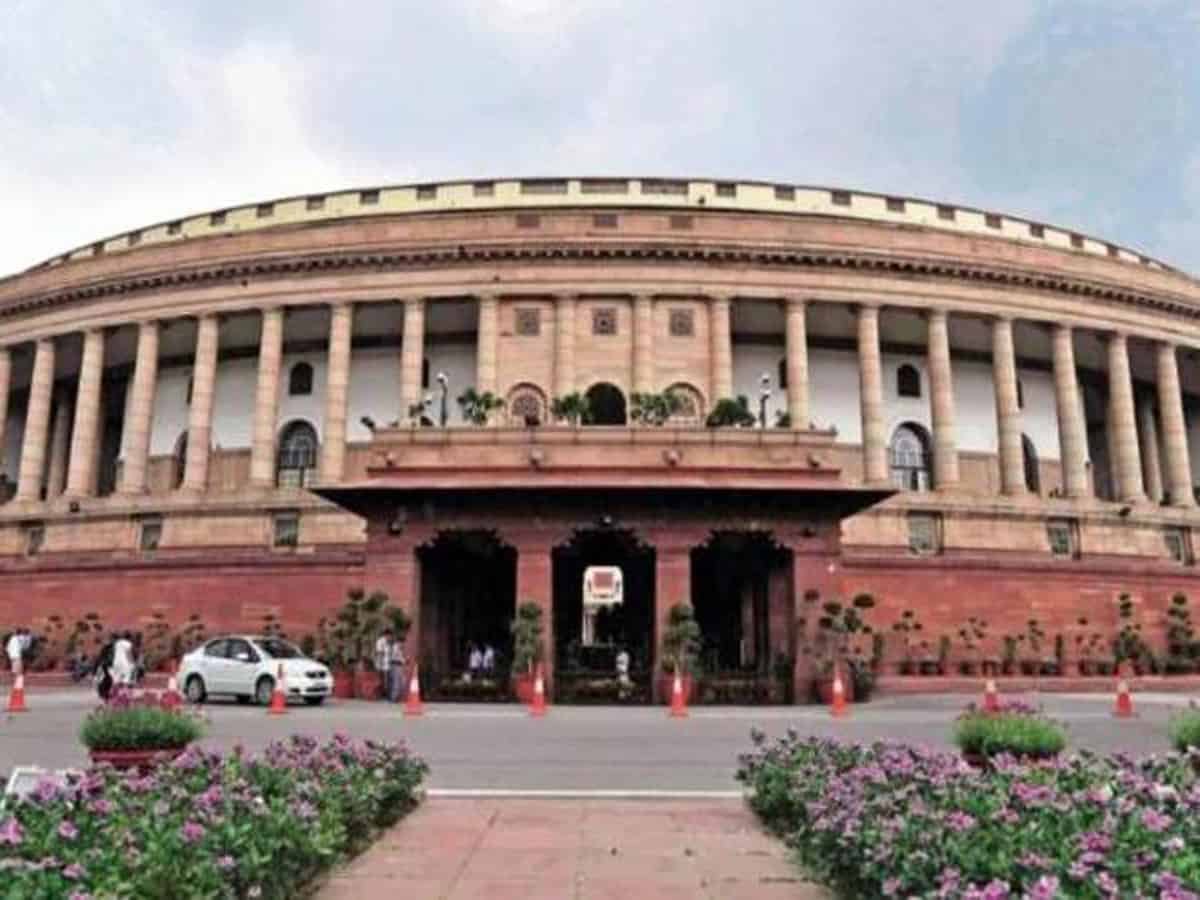 BRS MPs call for adjournment motion in Parliament, urging the passage of Women’s Reservation Bill