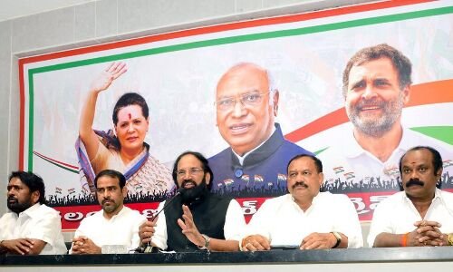  Congress announces living to Harshvardhan Reddy in MLC polls under Teachers Constituency