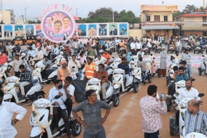 Distribution of 250 Three-Wheelers to Physically Challenged Individuals in Patancheru, Hyderabad
