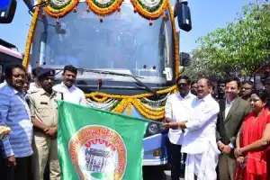 Efforts underway to increase TSRTC occupancy ratio to 75%, says Puvvada