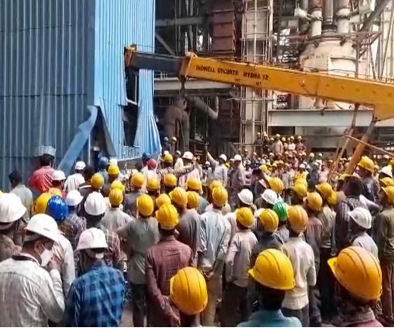 Fatal Accident in Andhra Thermal Power Plant: Two Workers Killed as Lift Collapses to Ground