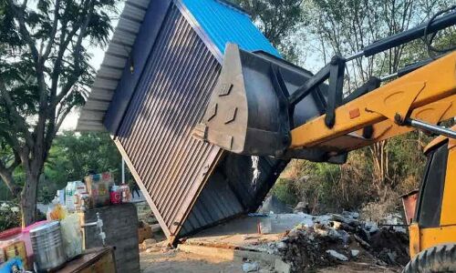 HMDA Takes Action Against Illegal Structures in Shamshabad, Hyderabad