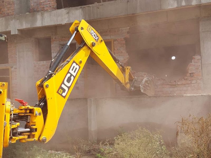 HMDA Takes Series of events that form a plot and Demolishes Construction in Shamshabad, Hyderabad