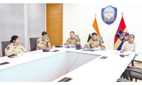 Hyderabad Police Chief Organizes Meeting to Ensure Successful Execution of Upcoming Festivals in the City