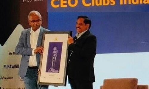 Hyderabad: Social (Impact) CEO of the Year Award for Metro Rail MD NVS Reddy