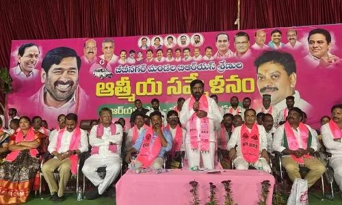 Jagadish Reddy claims that BJP is fearful of BRS