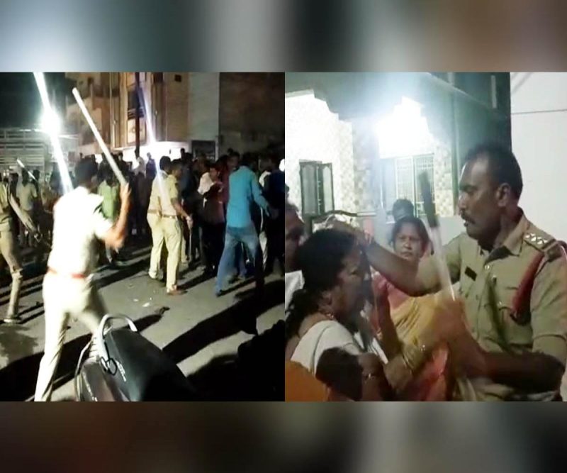 Journalists evaluation violence by Andhra cop, acquire slapped with attempt to slaying vitrine