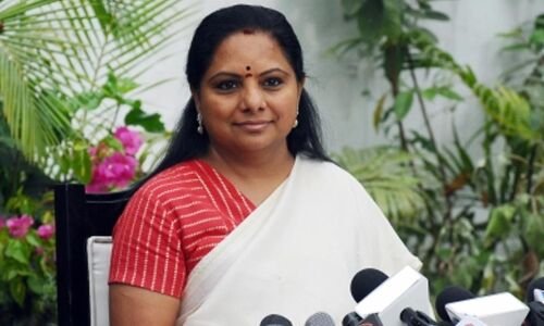  Kavitha from Kalavakuntla sends representative and letter to ED, skips inquiry