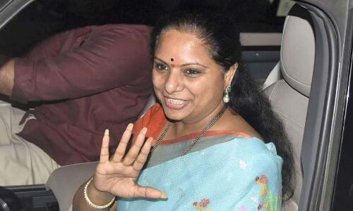 Kavitha named as suspect in Delhi Liquor scam case by ED and issued notices.