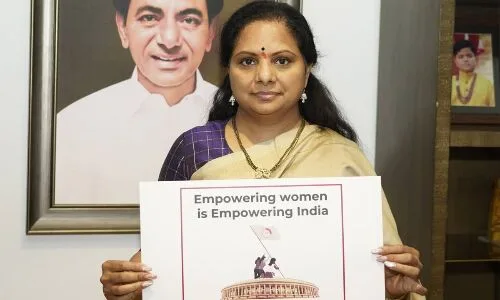 Kavitha Reveals Poster for Women’s Quota Bill: An Overview of the Event
