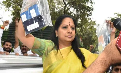 Kavitha’s moving or capable of moving readily phones accessed by ED