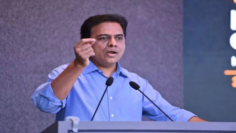 KTR announces elections will be held after that.