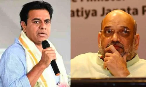 KTR criticizes Amit Shah for his comment on Telangana government’s decision to not celebrate Hyderabad Liberation Day