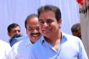 KTR states that the Centre is hindering the development of Hyderabad.