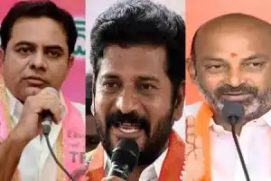 Notices Issued by KTR to Revanth and Bandi