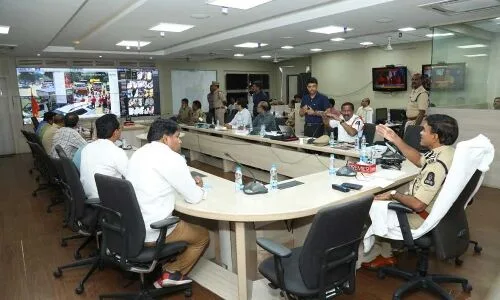 Live Monitoring of Shoba Yatra in Hyderabad Utilizes Technology