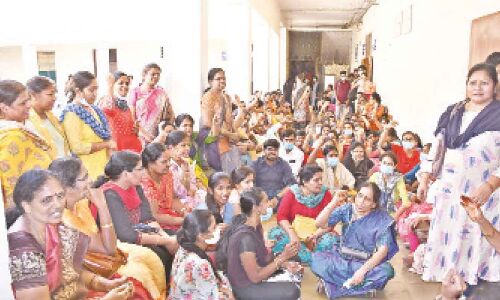 NIMS Nurses Go on Strike to Demand the Removal of the Director