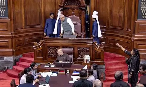 Opposition creates ruckus over Adani important question as parliamentary stalemate persists.