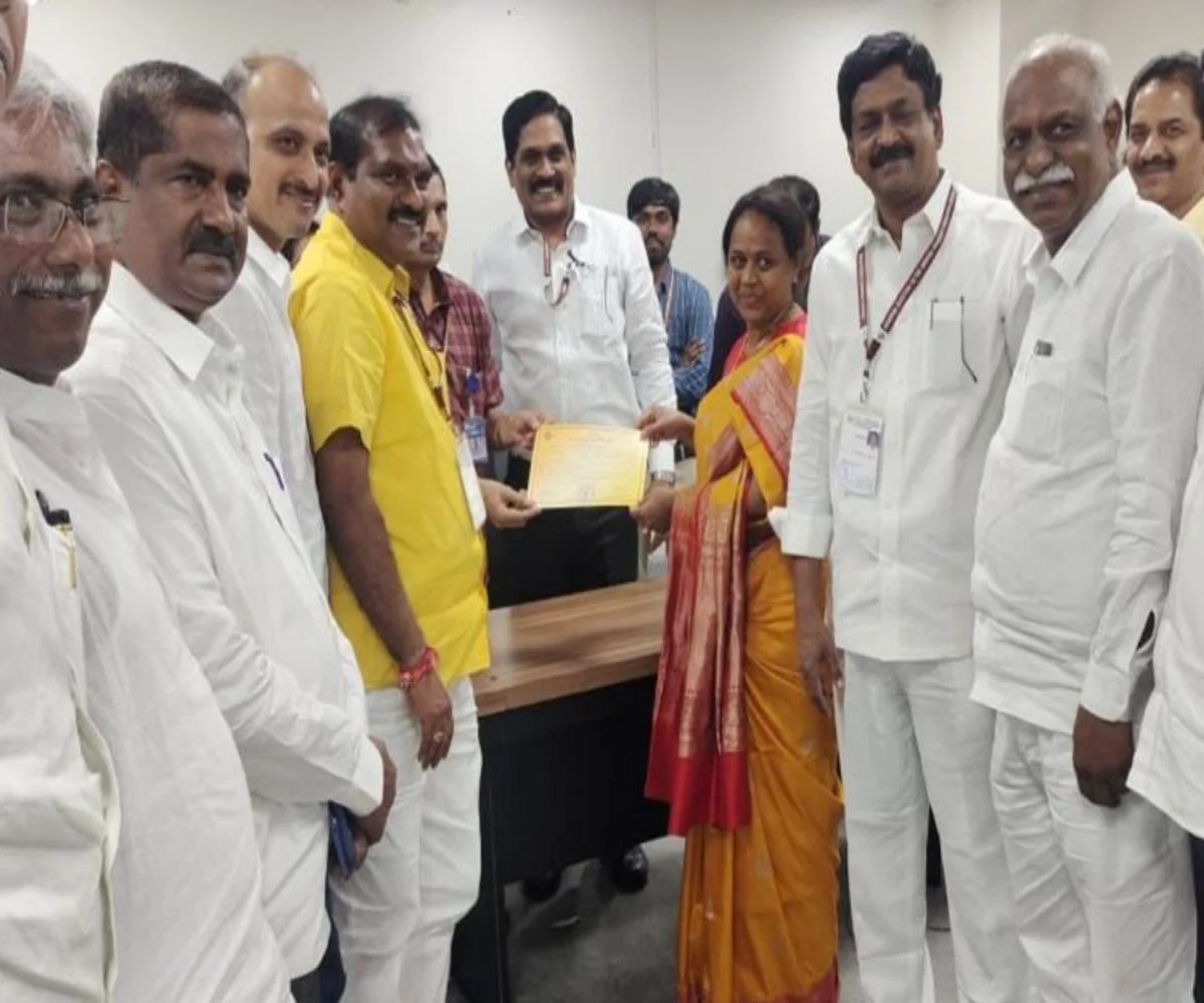Panchumarthi Anuradha, the only candidate from TDP, emerges victorious in Andhra's MLC election