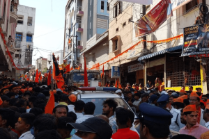 Raja Singh’s Performance at Ram Navami Rally: ‘Jail Ka Taala Tuth Gaya’ Song Highlights
