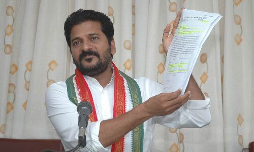 Revanth receives notice from SIT for alleged involvement in paper leak