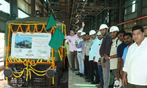 RFCL Commences 250th Shipment of Fertilizers from Ramagundam Plant