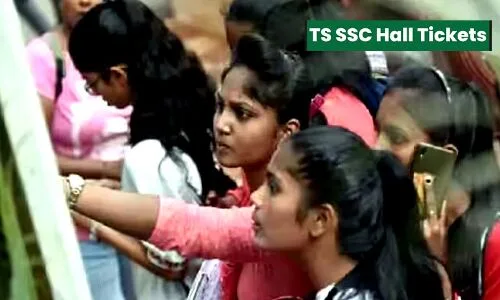 SSC students in Telangana can now access their hall tickets for upcoming exams starting on April 3rd.