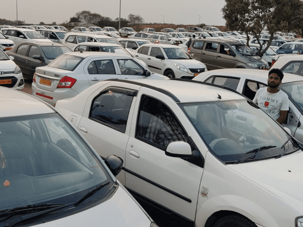 The Telangana Workers' Union Advocates for Dedicated Parking Spaces for Ola and Uber Taxis at RGIA