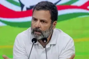 TPCC Organizes Sankalp Satyagraha in Hyderabad to Target Centre and Protest Rahul Gandhi’s Disqualification