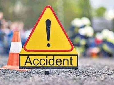 Two students injured in a school bus accident in Hyderabad