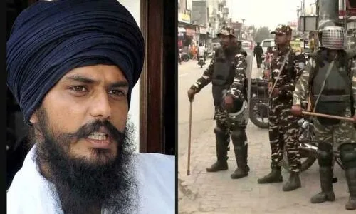 Use of Drone in Hoshiarpur for Locating Amritpal