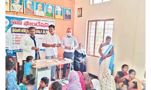 130 Children in Mahabubnagar Receive Free Medical Care