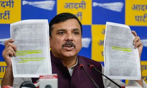 AAP MP alleges ED creating fabricated cases under political influence